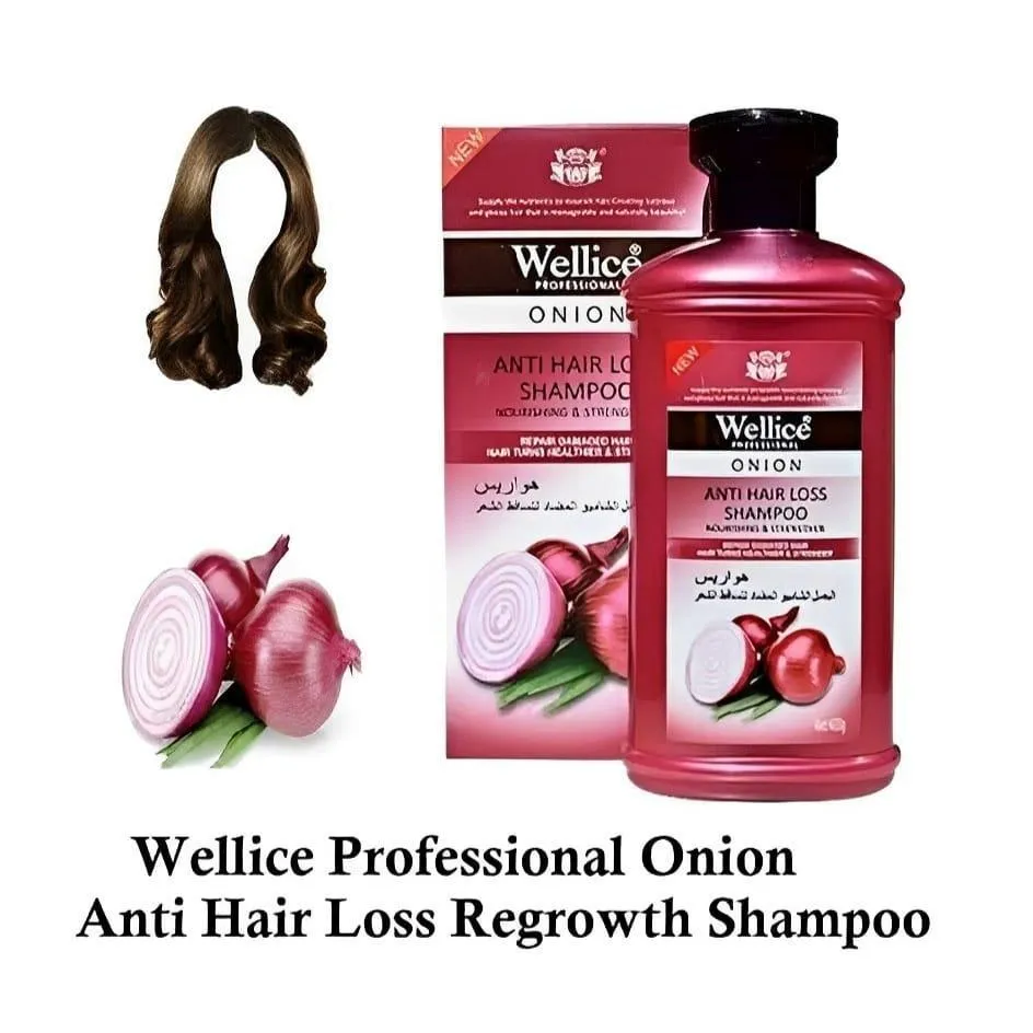 Wellice Onion Anti-Hair Loss Hair Shampoo 